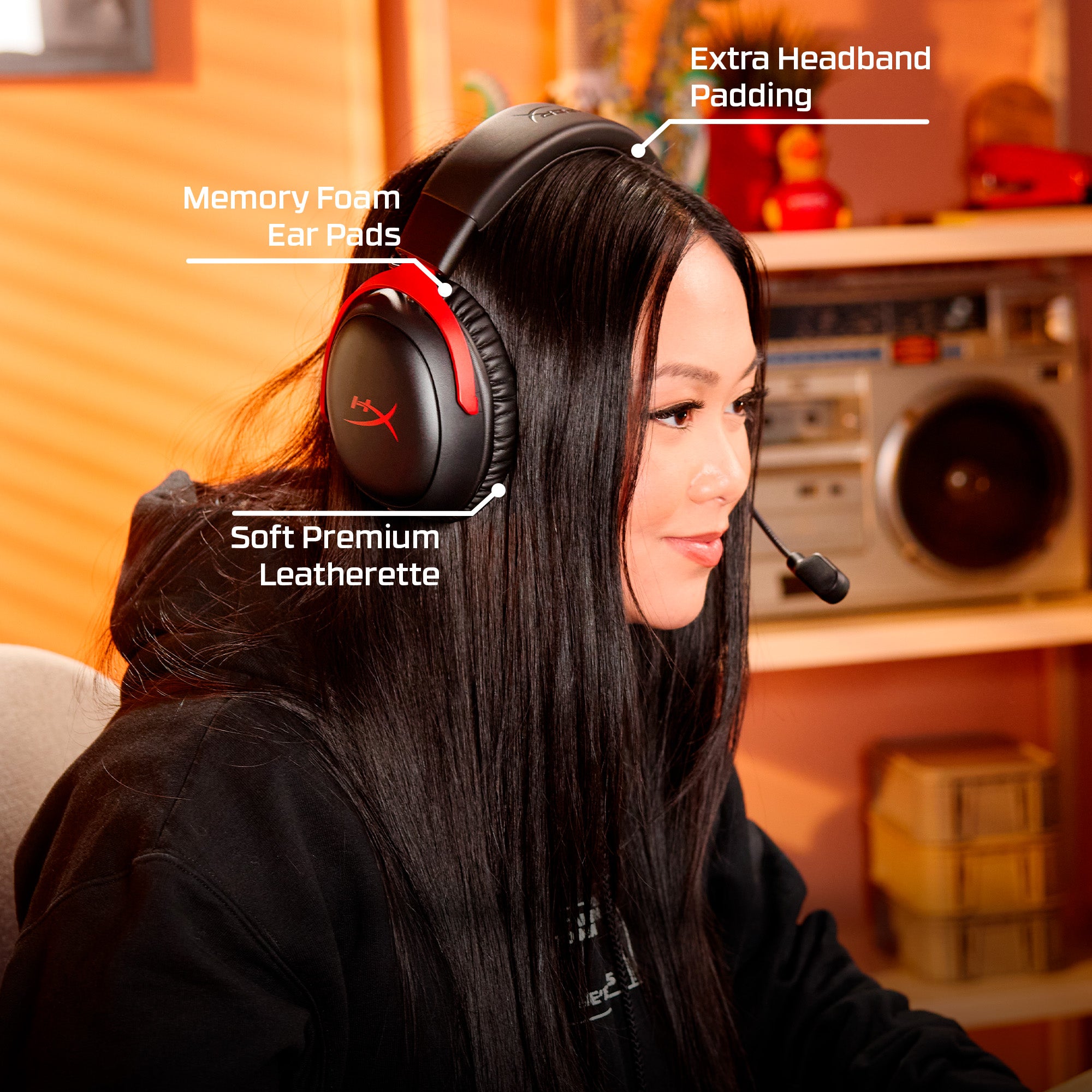 HyperX Cloud III S Wireless kulaklık, konfor