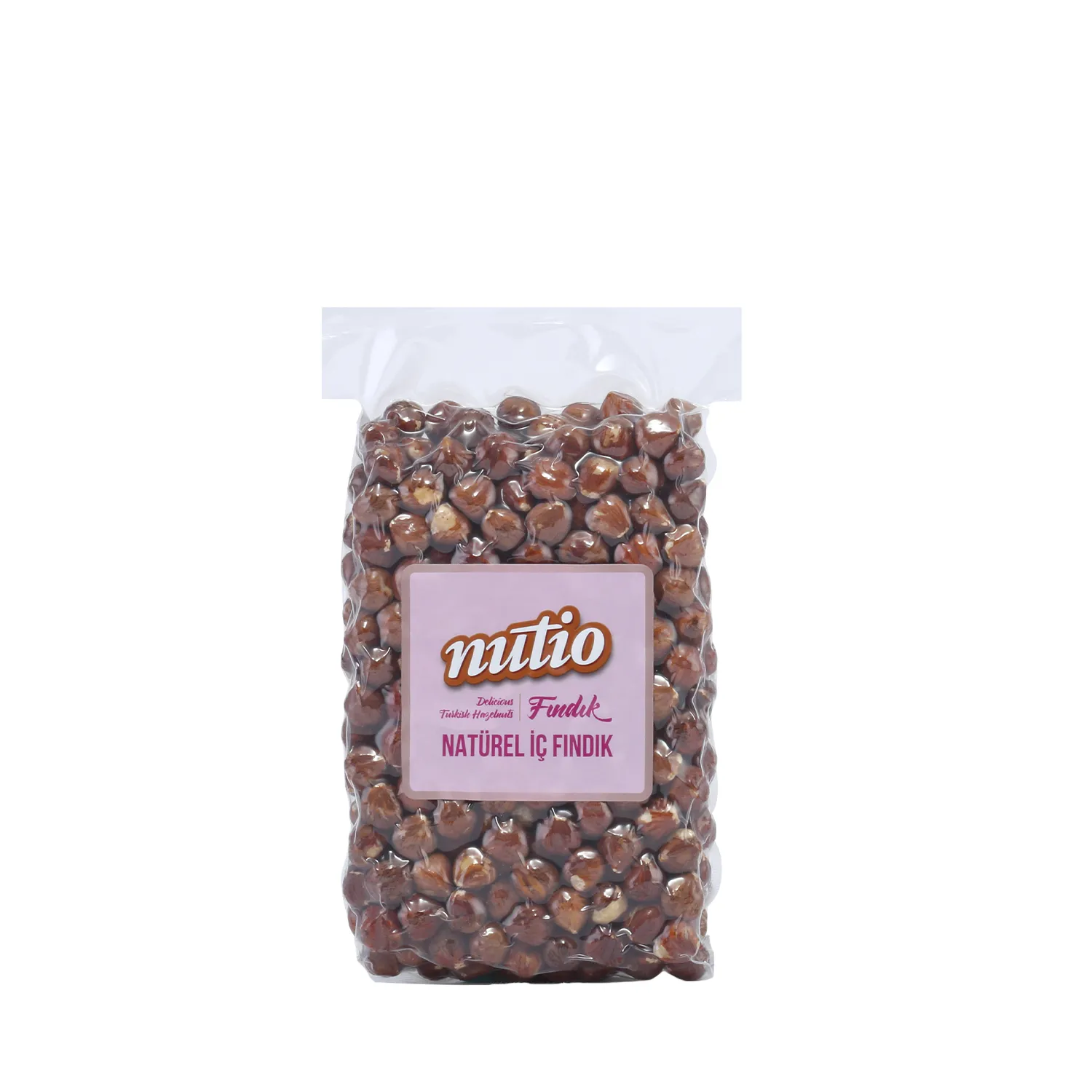 Nutio Natürel İç Fındık 500g Vakum Paket