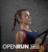 Shokz OpenRun Mini Kemik İletim Spor Kulaklıklar, Bluetooth Kablosuz Kulaklık