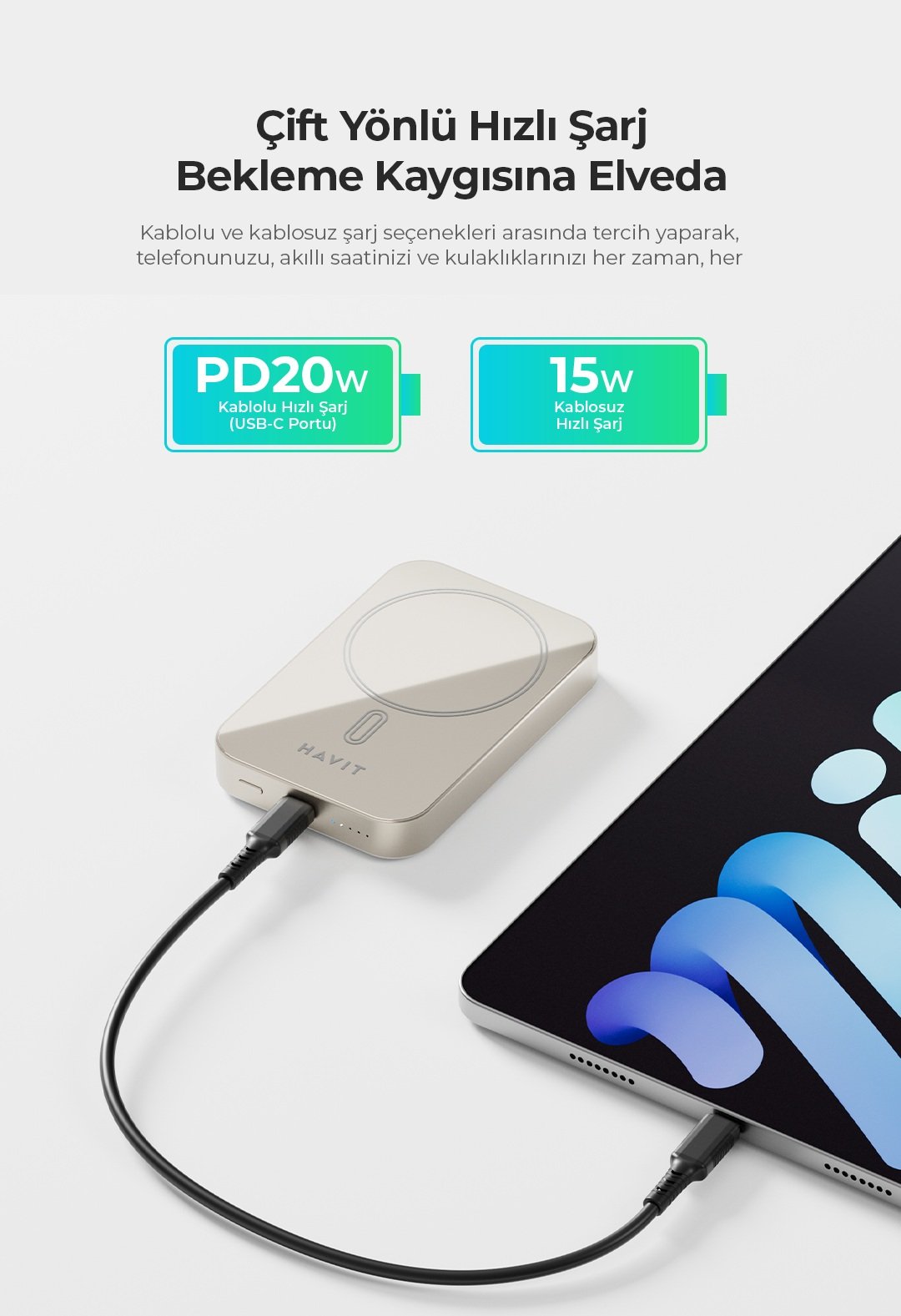Havit PB5228 MageSafe Powerbank