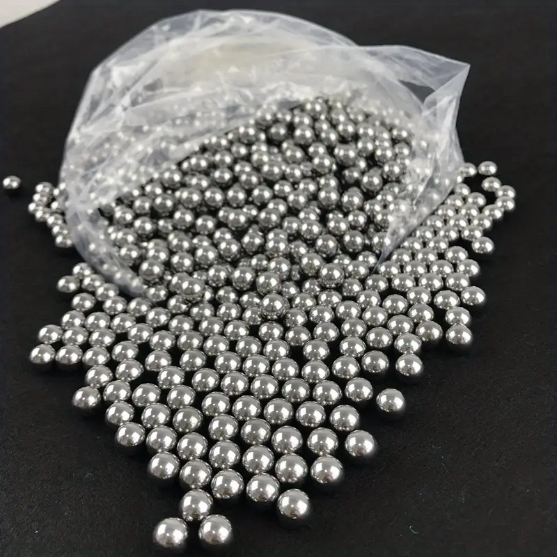 50 7mm/0.28in, 7.5mm/0.3in, 8mm/0.31in ve 8.5mm/0.33in yüksek çelik bilyeler, bisiklet rulman bileşenleri için endüstriyel malzemeler, cilalı bilyeler. ayrıntılar 5