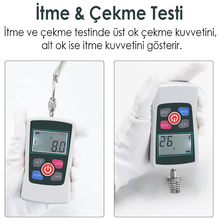 amf-20 itme ve çekme testi