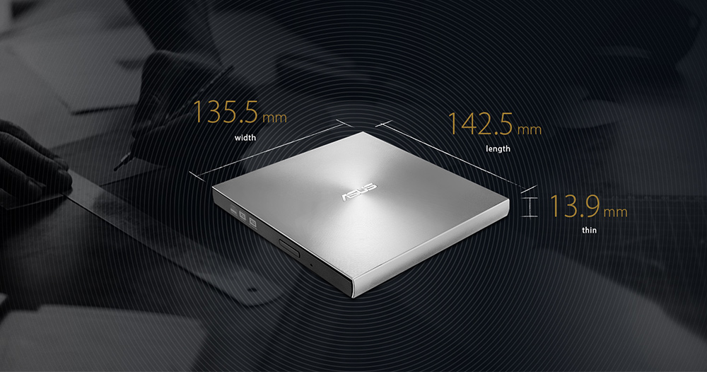 Asus ZENDRİVE-U8M SDRW-08U8M-U Harici Ultra Ince DVD Yazıcı Fiyatı
