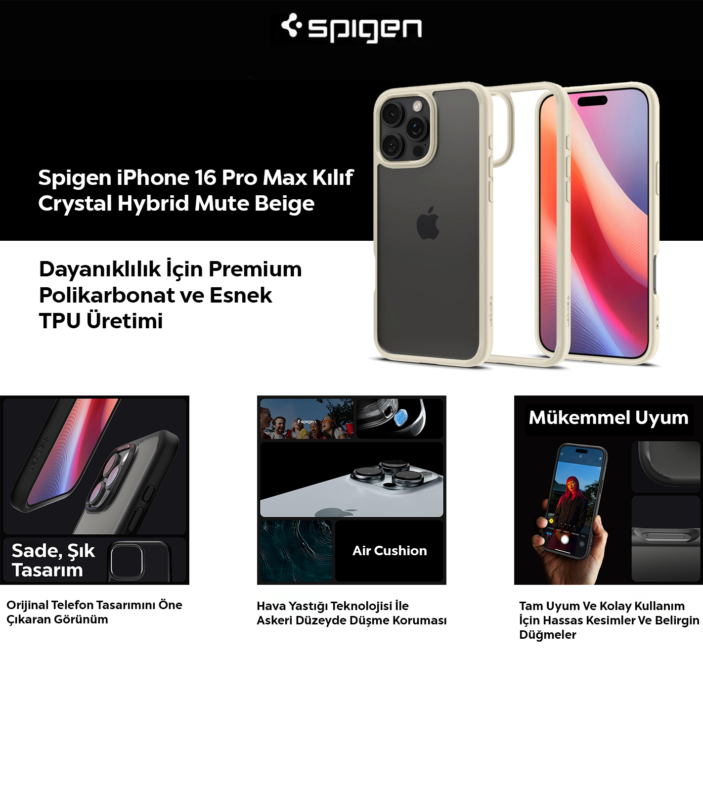 Spigen Kılıf Özellikleri