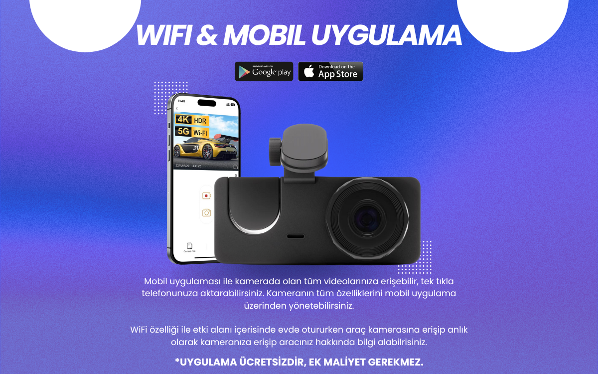Araç içi kamera fiyat