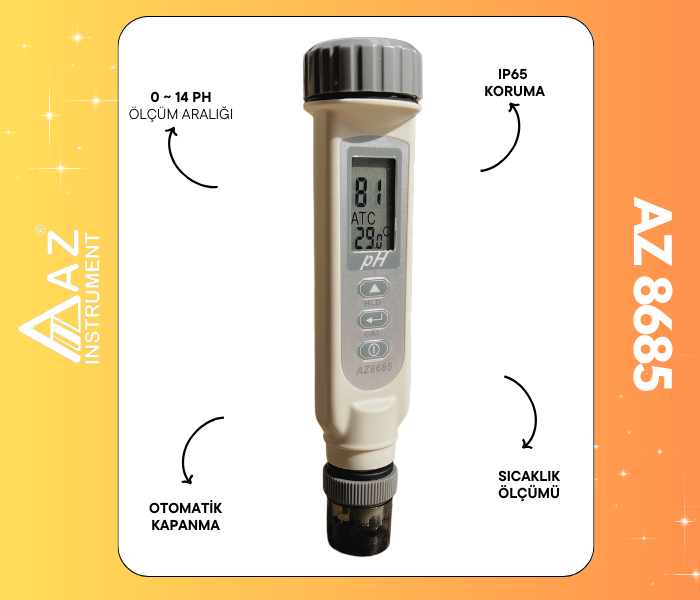 az8685 ph metre
