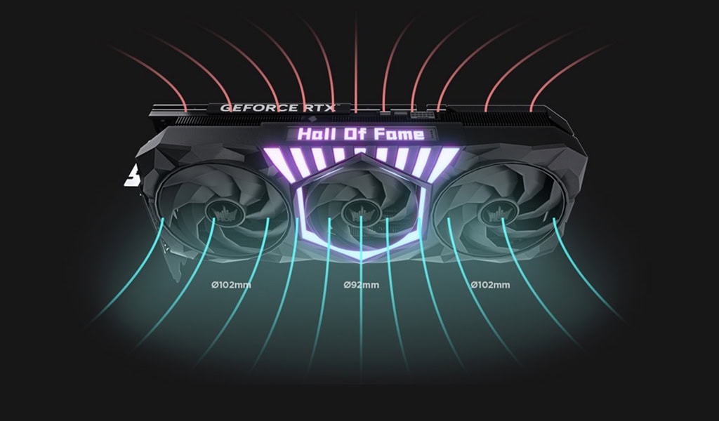 Galax Geforce Rtx 5070 Ti Hof Gaming Black Edition 1 Click Oc 16gb Ekran Karti H6