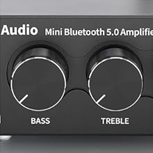 Bluetooth 5.0 Amplifikatör Stereo Ses Alıcı 2 Kanal Sınıfı D Mini Hi-Fi Entegre