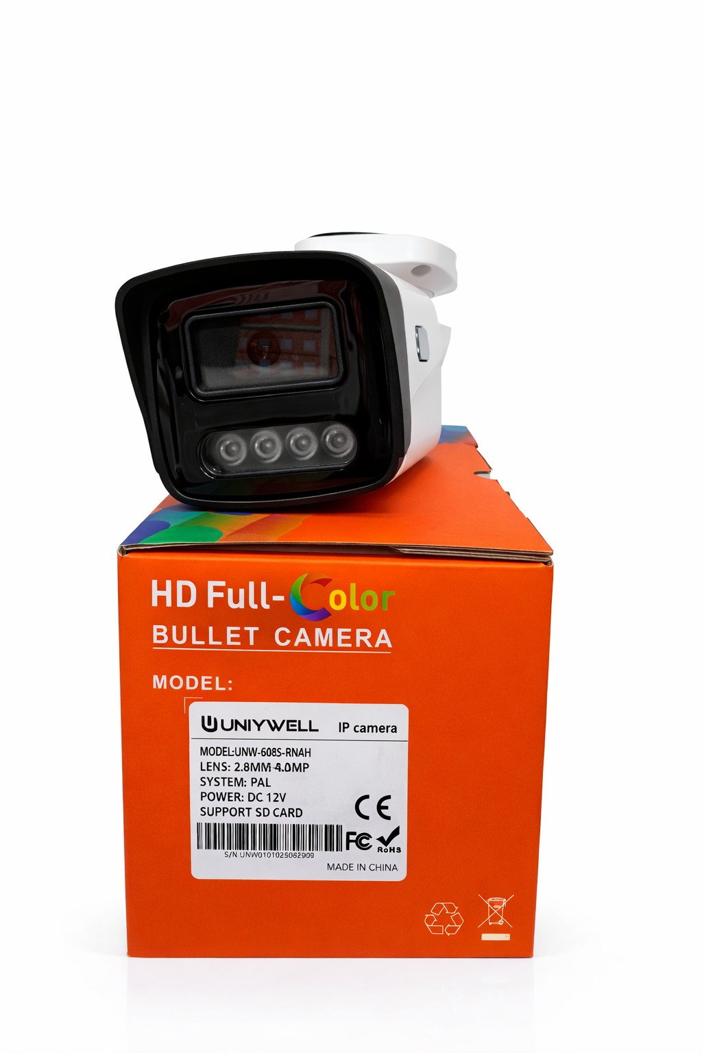 UNIYWELL İP DUAL LED BULLET KAMERA (AKILLI ÇİFT IŞIK)