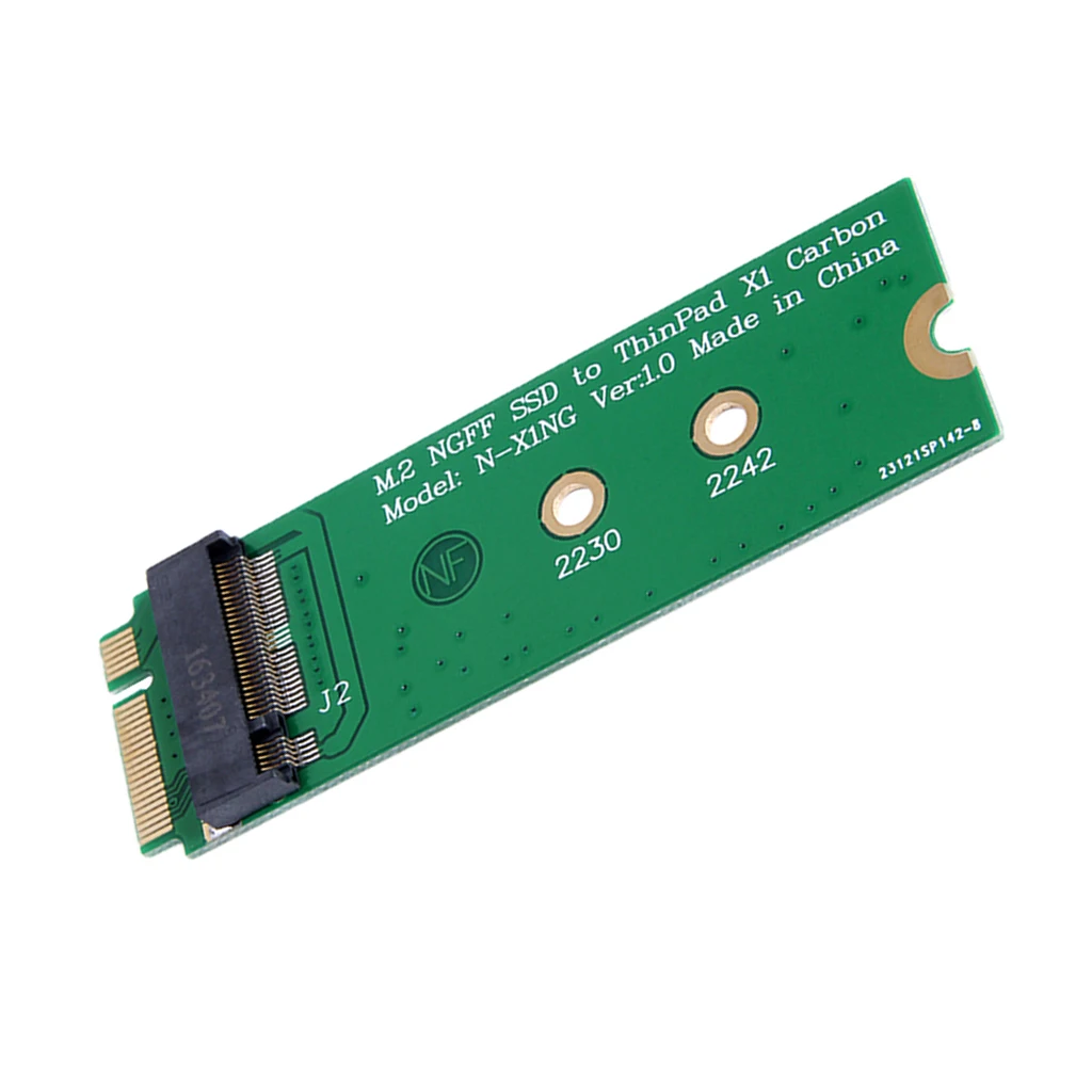 M.2 NGFF SATA SSD to 20+6 Pin 26 Pin Adapter for Lenovo ThinkPad X1 Carbon