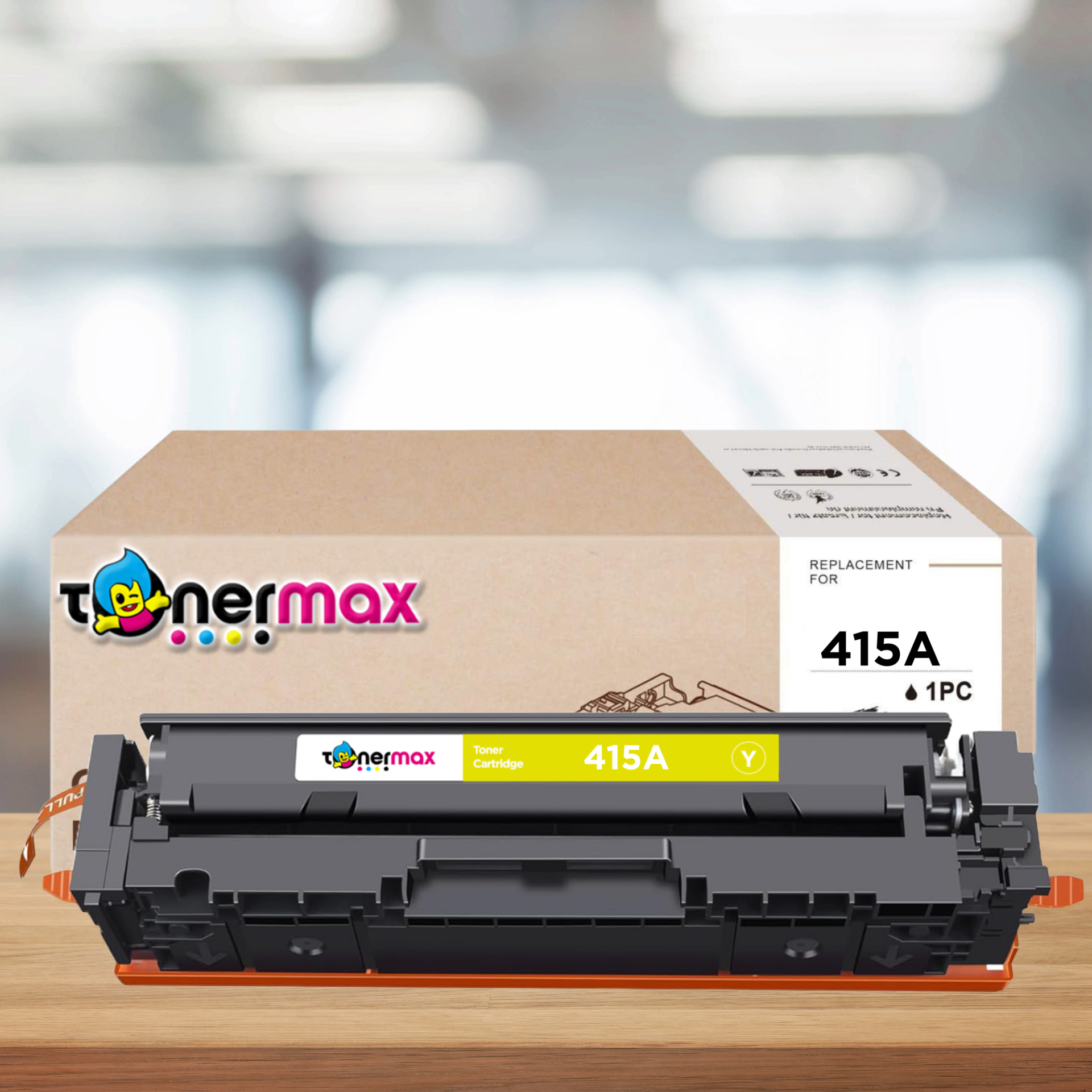 Hp 415A-W2032A Muadil Toner Sarı - Çipsiz