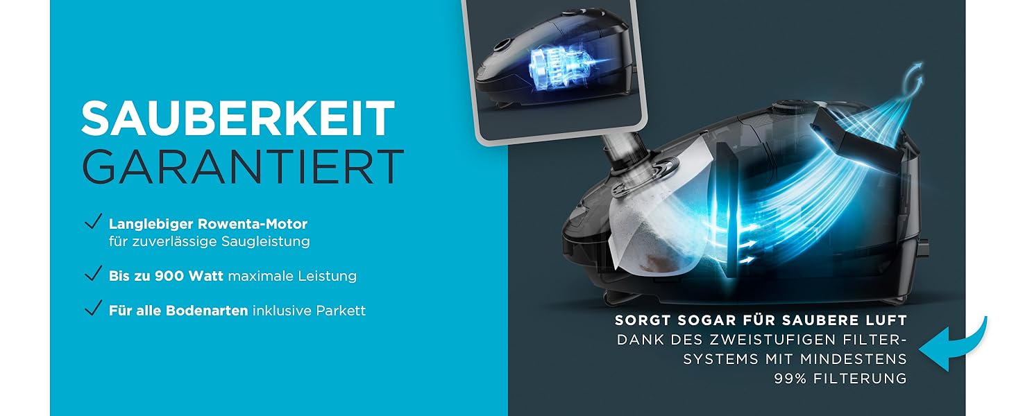 Rowenta RO3143 Power XXL Bodenstaubsauger mit Beutel