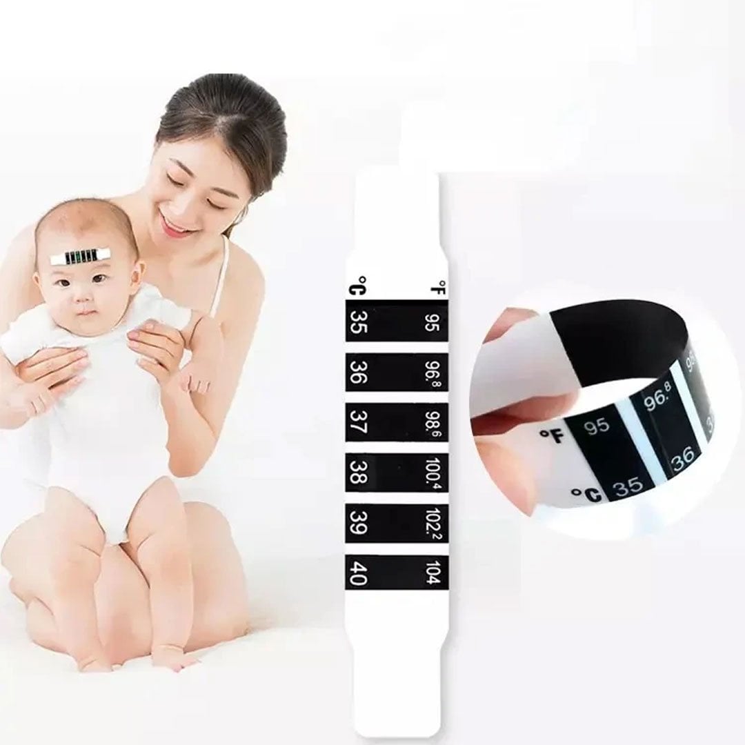 Sunup SN-24936 Yapışkanlı Şerit Bebek Alın Ateş Ölçer