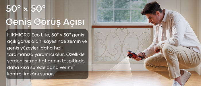 HIKMICRO Eco Lite ile Geniş Görüş Açısı
