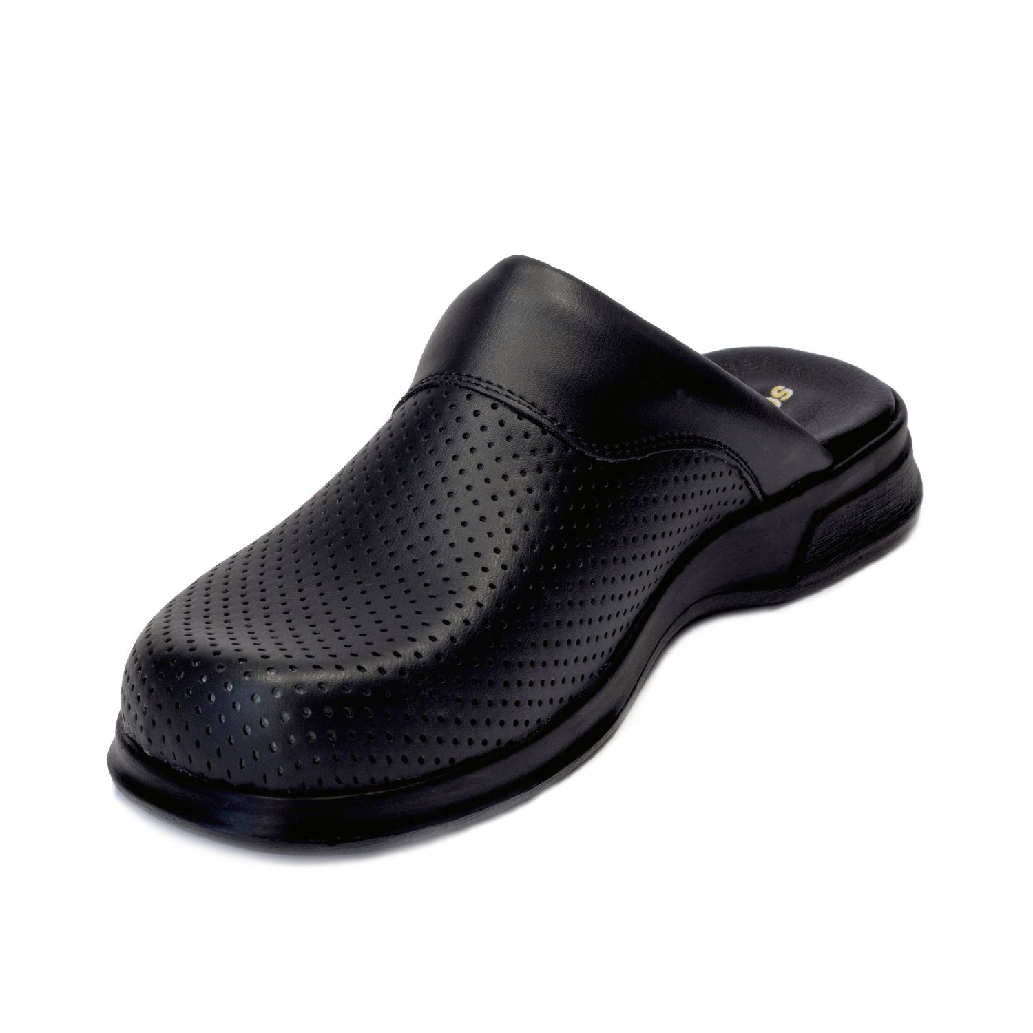Hakiki deri, kaymaz taban ve ortopedik iç yapısıyla gün boyu konfor sunan erkek klasik sabo terlik. İş, hastane veya ev kullanımı için ideal. Dayanıklı, şık ve rahat. 👞