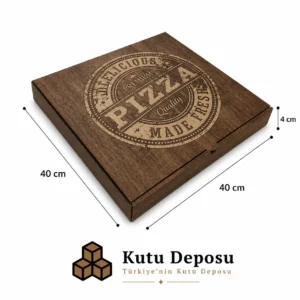 40x40x4 cm Pizza Kutusu