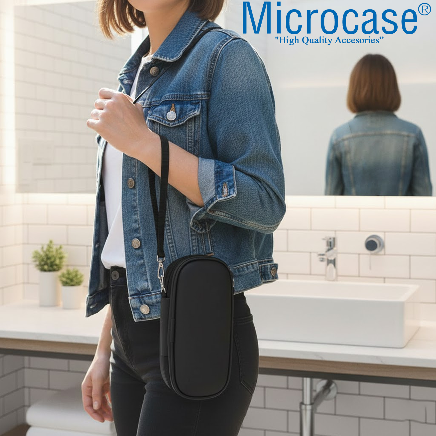 INAVANCE ミカヅキ MIKADZUKI 艶消しブラック +ケース セット Microcase Traş Makinası / Saç Kesme Makinaları Için Fiyatı