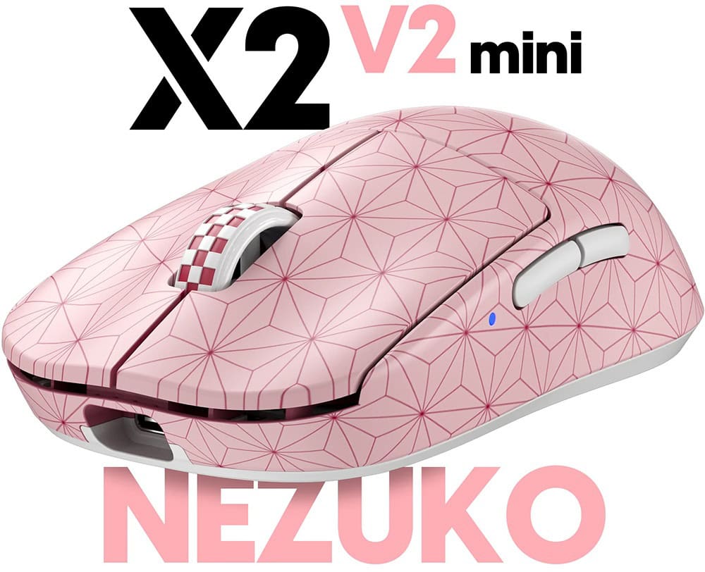 Pulsar X2 V2 Demon Slayer Nezuko 4k Özel Paket Mouse H1