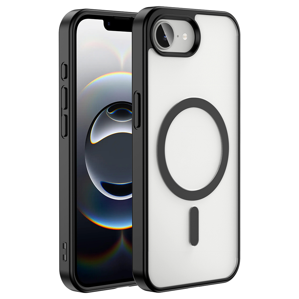 Apple iPhone 16E Kılıf M-safe Wireless Şarj Özellikli Silikon Zore Ege Kapak - 3