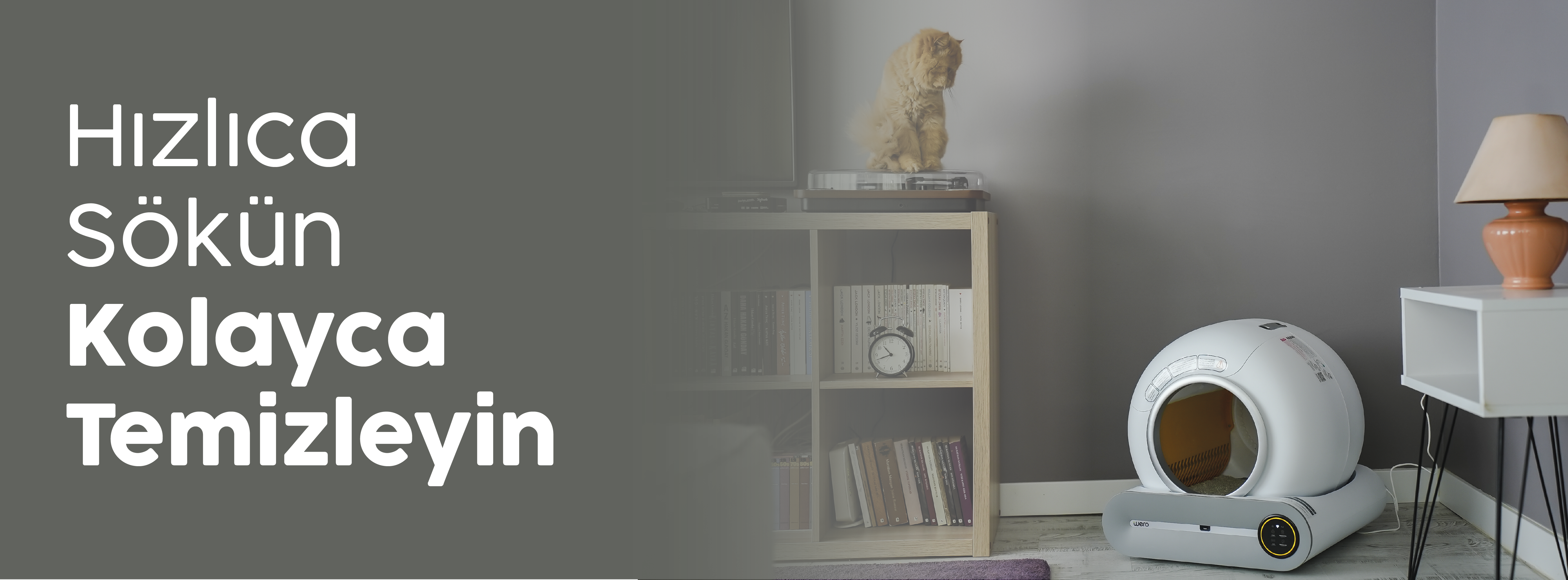 Wero Akıllı Kedi Kum Kabı