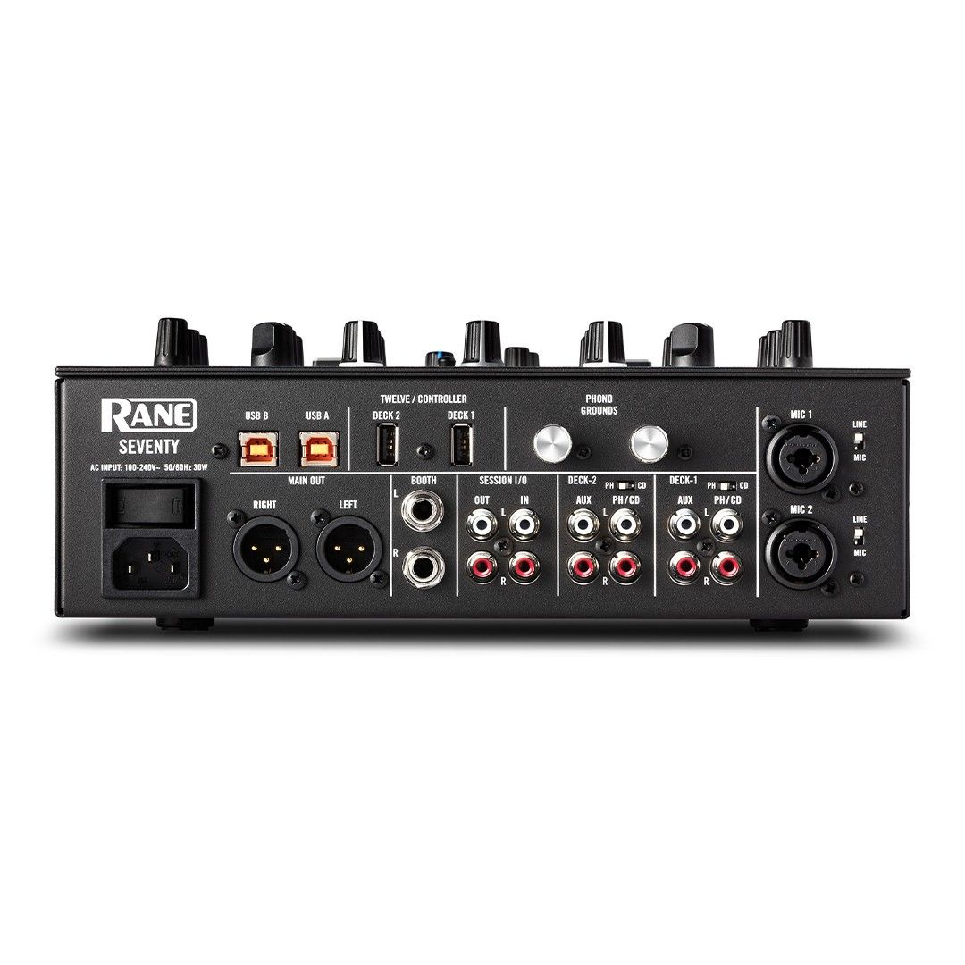 RANE SEVENTY Detay Görseli - Fader ve Pad Kontrolleri