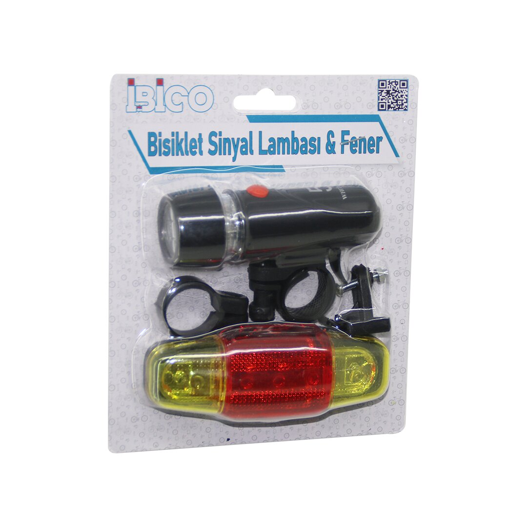 ANKAVERSE® 2IN1 bisiklet feneri sinyalli (5286)