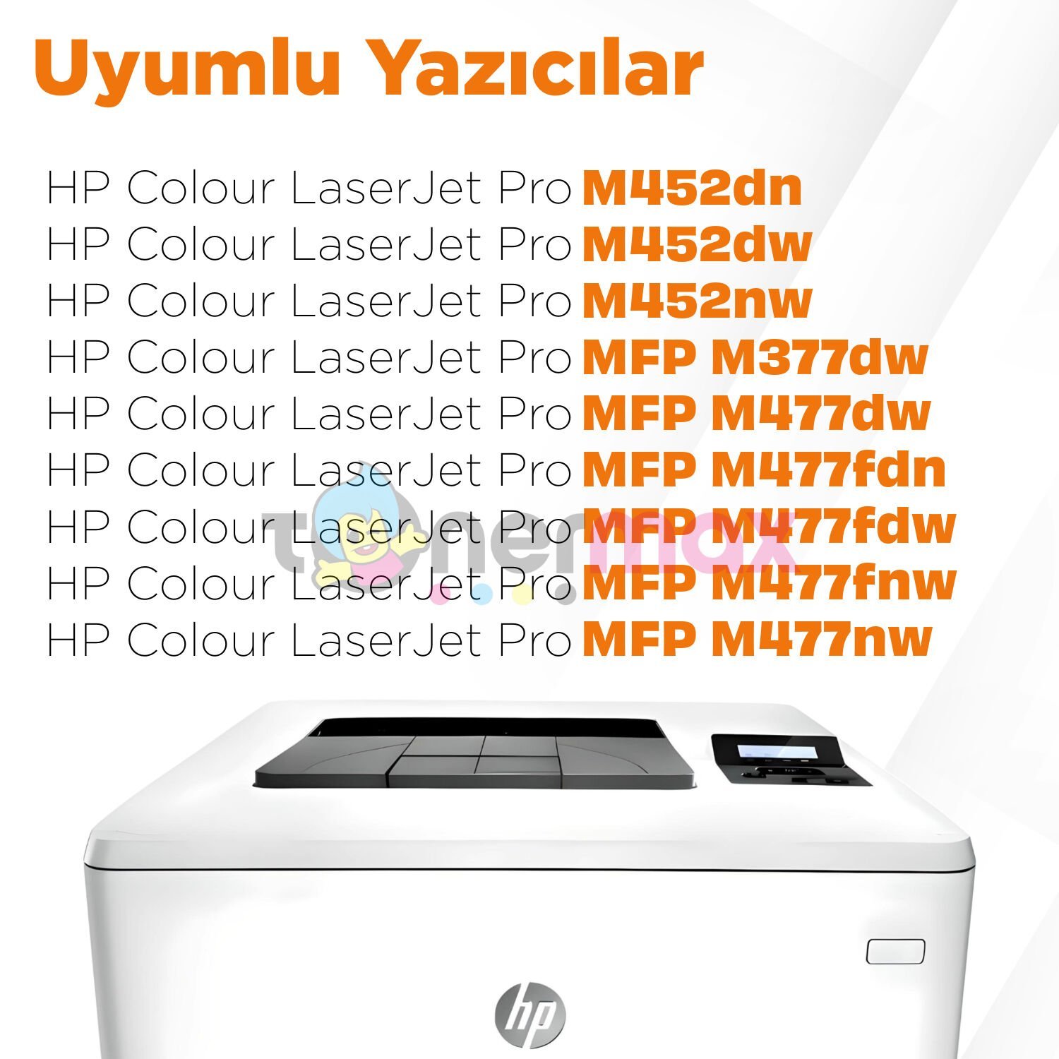 Hp CF410A Set Muadil Toneri / CF410A /M377 / M452 / M477