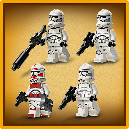 4 LEGO® Star Wars™ minifigürü