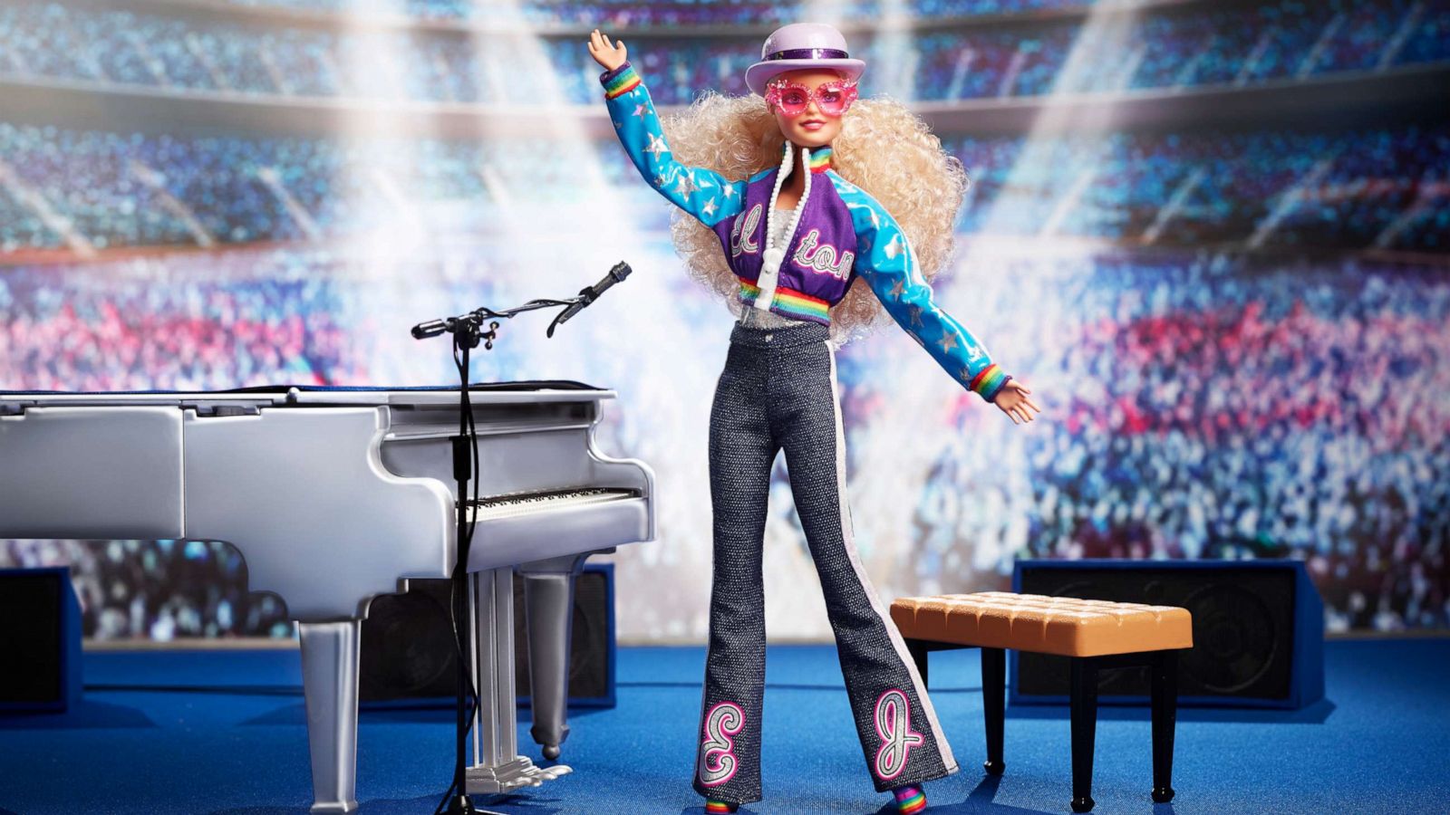 Elton John gets his very own Barbie doll - ABC News