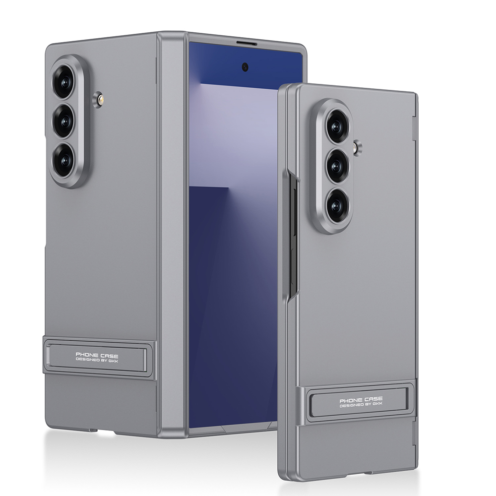 Galaxy Z Fold 7 Kılıf Zore Kıpta Standlı Kapak - 5