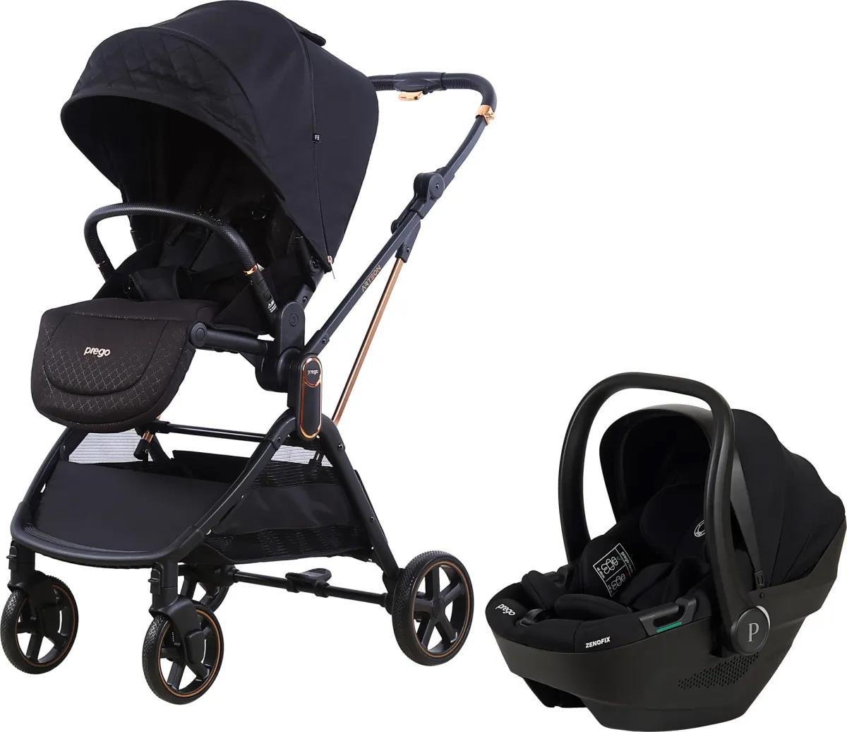 Prego Arteon i-Size Travel Bebek Arabası Siyah 2410