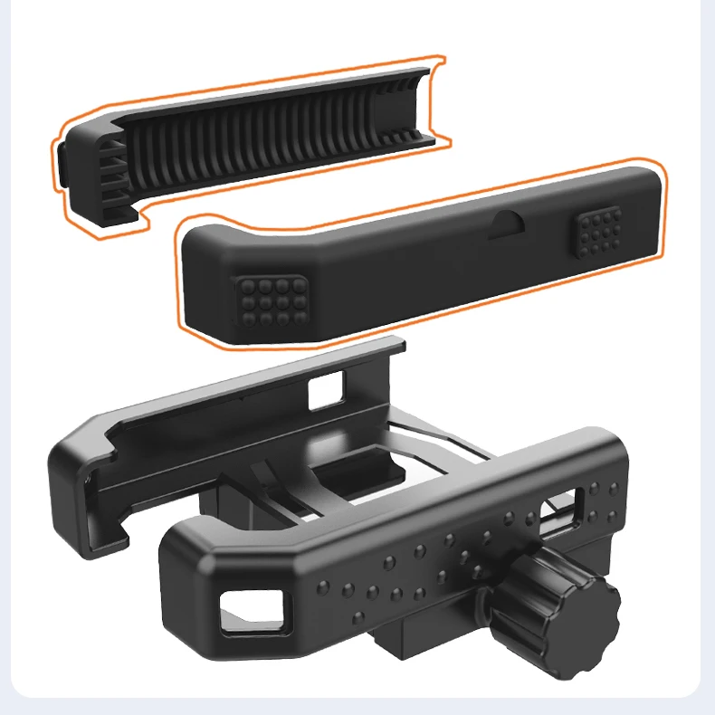 Odier siyah evrensel bisiklet telefon askısı hızlı bırakma kilidi spor bisiklet kolay kullanım iPhone bisiklet telefon tutucu bisiklet