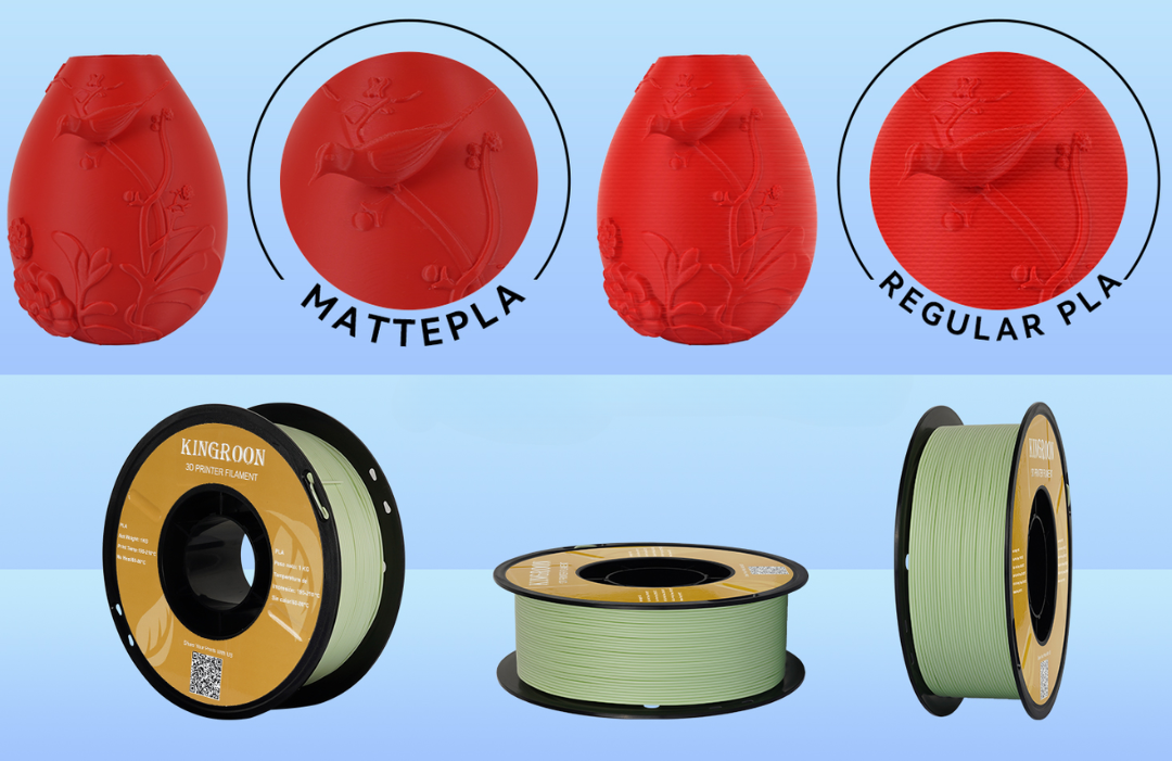 Kingroon PLA Mat Filament makarası