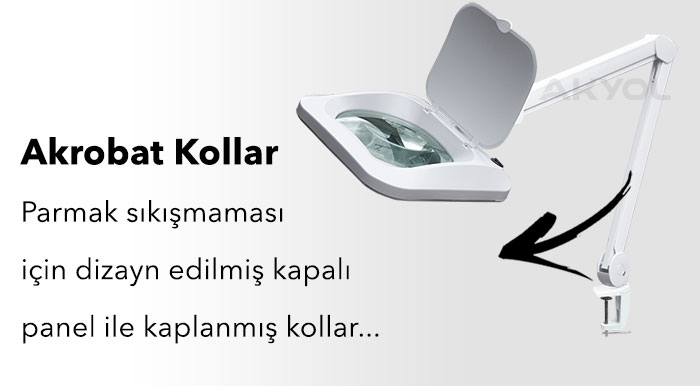6020-8 akrobat büyüteç