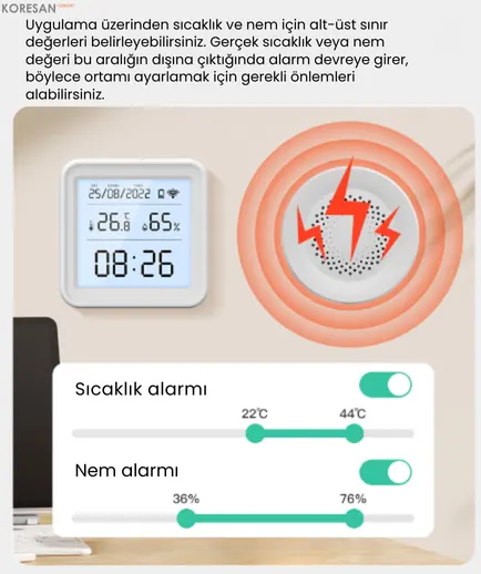 Tuya Wifi/Zigbee Akıllı Siren Alarm