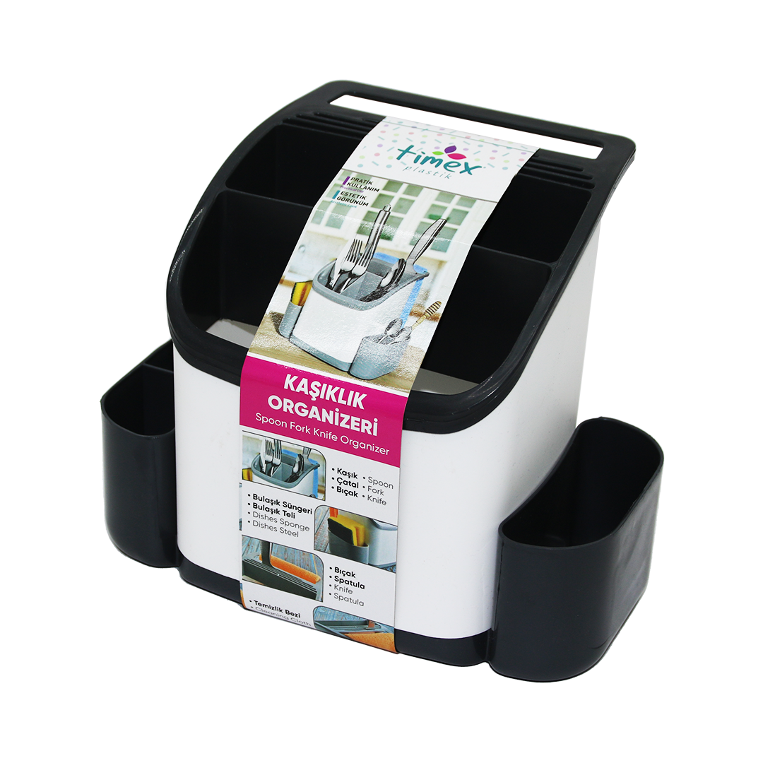ANKAVERSE PLASTİK KAŞIKLIK ORGANİZER TEZGAH ÜSTÜ