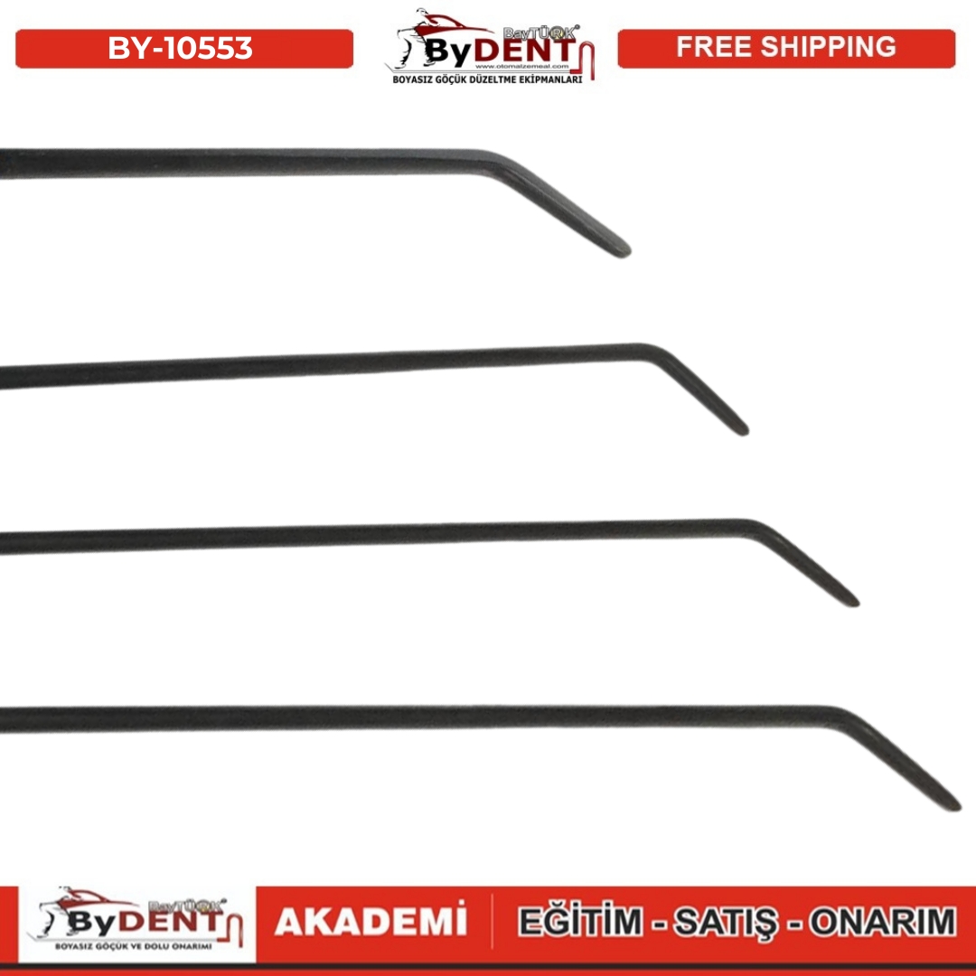 pdr, tools, göçük, düzeltme, kuşak arası, boyasız göçük, boyasız göçük düzeltme, pdr tools, otomalzemeal, bydent, göçük düzeltme ekipmanı,