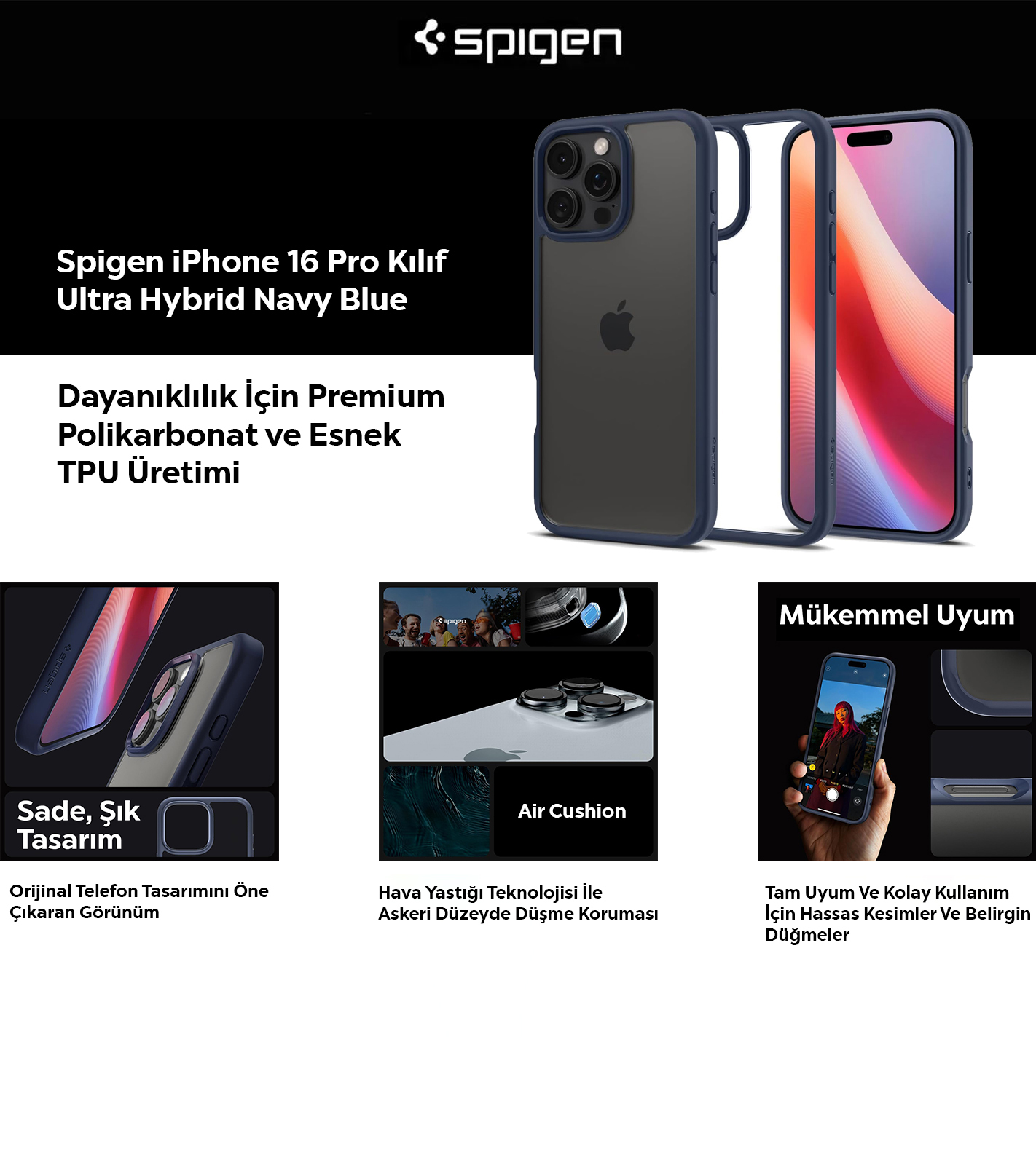 Spigen Kılıf Özellikleri