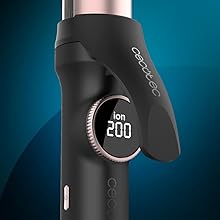 saç maşası su dalgaları maşa şekillendirici saç curler seramik turmalin silindir manuel