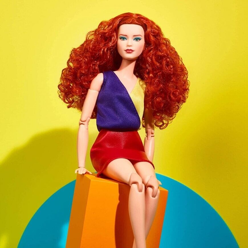 MATTEL BARBIE SIGNATURE LOOKS DOLL # 13 Original Curly Red Hair | eBay UK