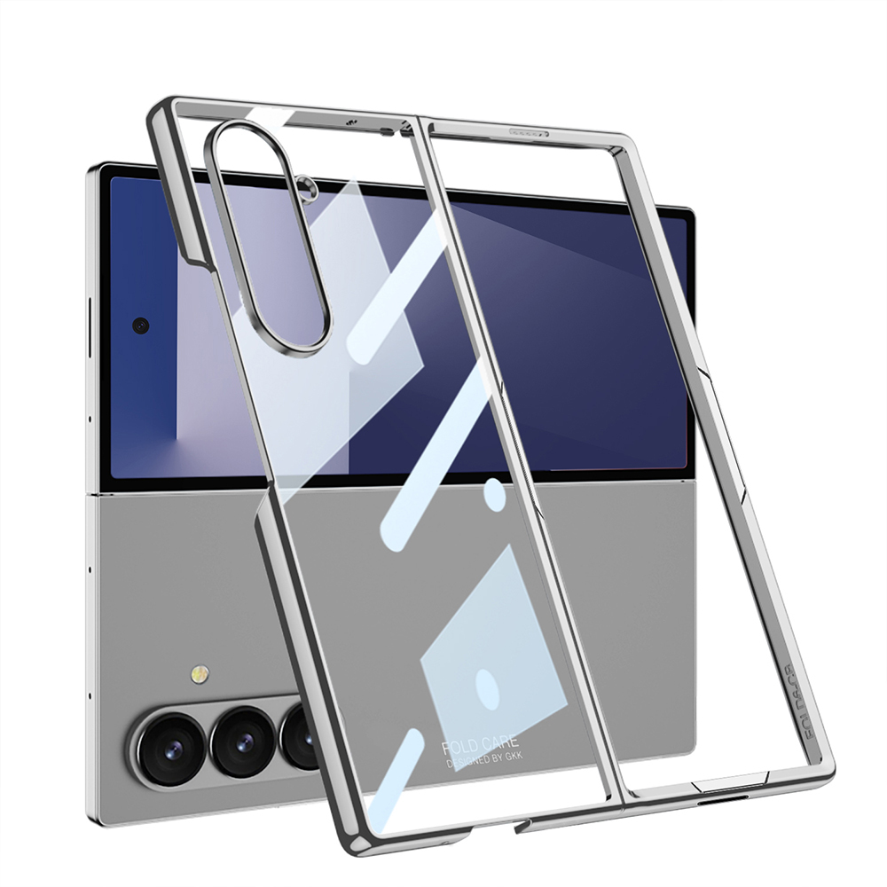 Galaxy Z Fold 7 Kılıf Zore Full Camlı Kıpta Kapak - 1