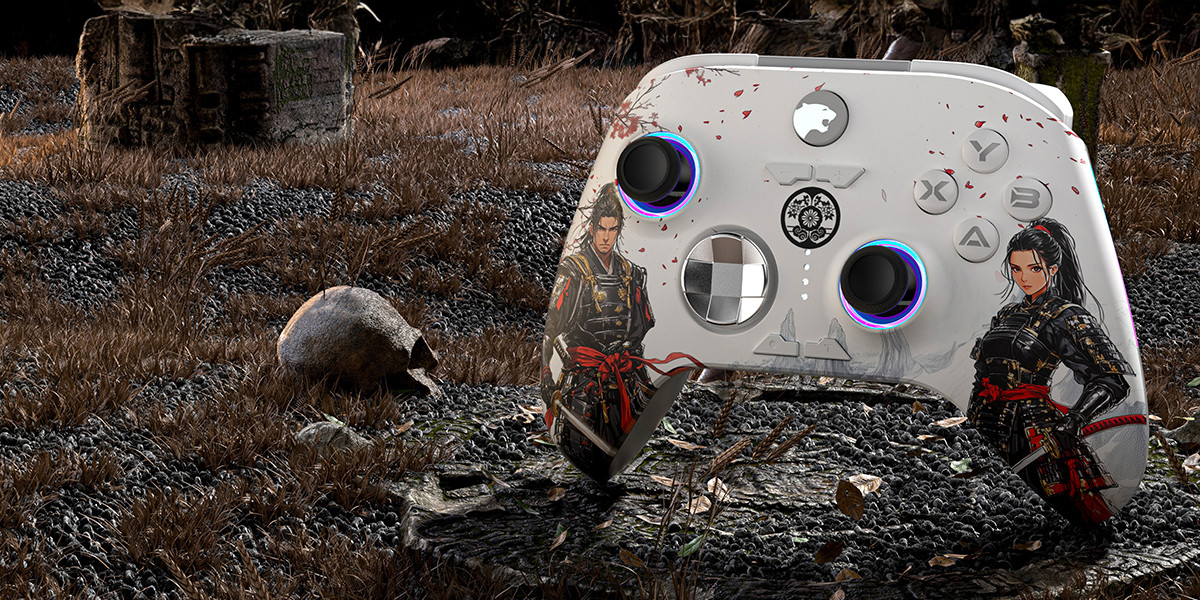 GamePower Force RGB Kablosuz Beyaz Gamepad (2.4G, Bluetooth,Kablolu)