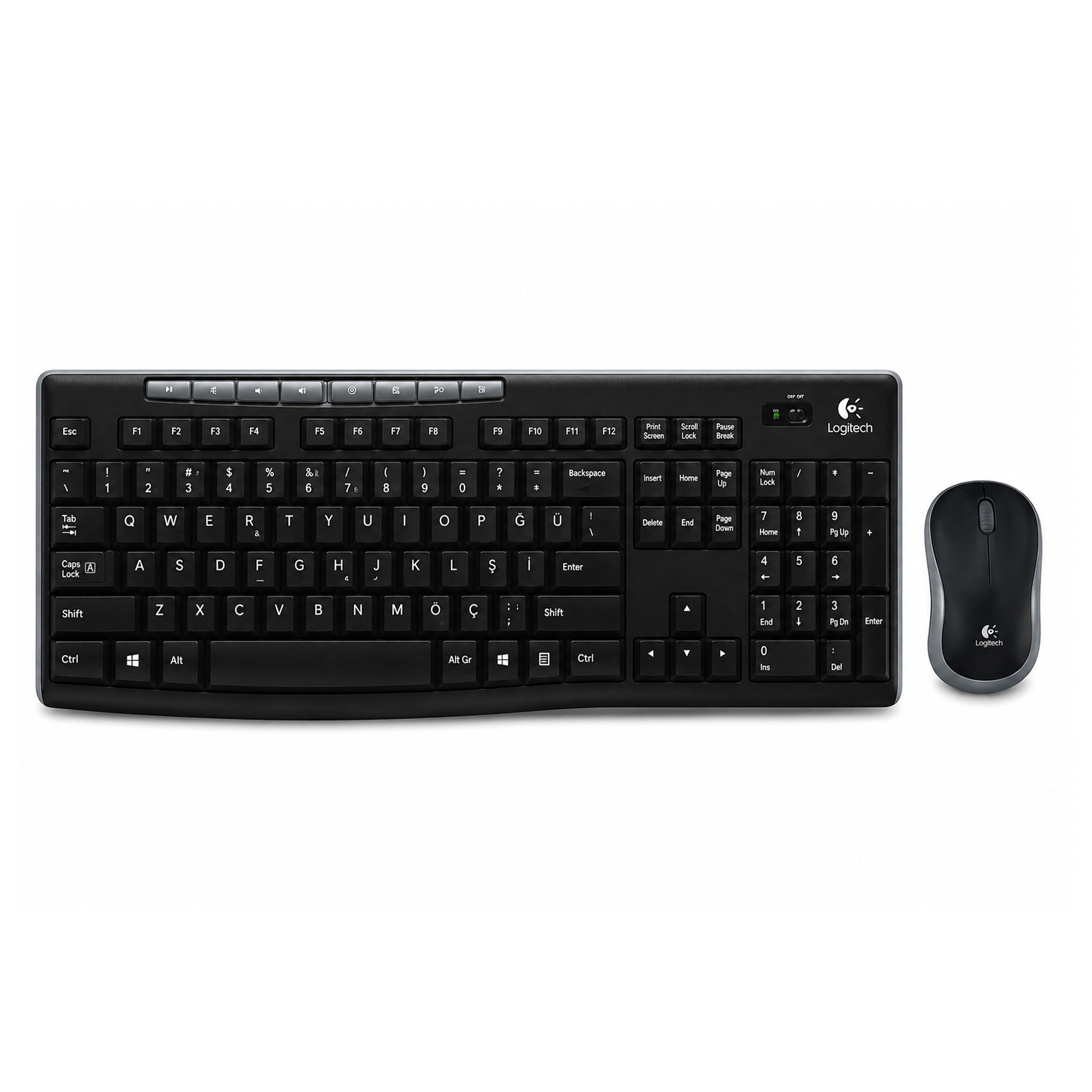 Logitech MK270 Kablosuz Klavye Mouse Set