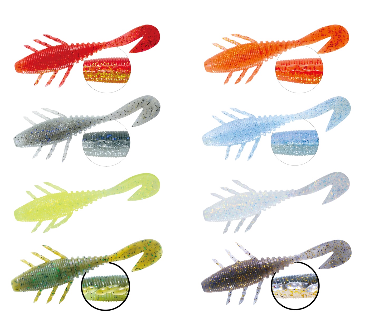 Magbite Pull Grab 9.6cm Kokulu Silikon Yem