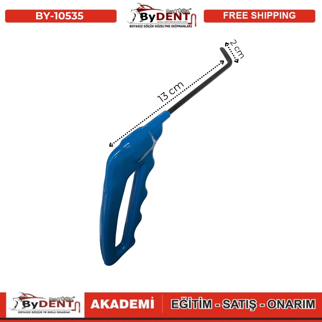 pdr, tools, göçük, düzeltme, kuşak arası, boyasız göçük, boyasız göçük düzeltme, pdr tools, otomalzemeal, bydent, göçük düzeltme ekipmanı,
