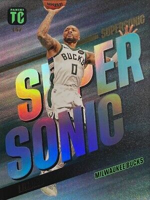 Damian Lillard Super Sonic - 147 - Bucks - 2024 Panini Top Class NBA | eBay Australia