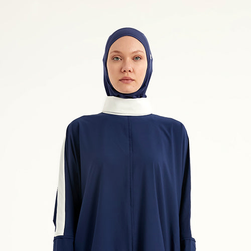 Tesettür mayo hakim yaka detayı - Marina M2521-2