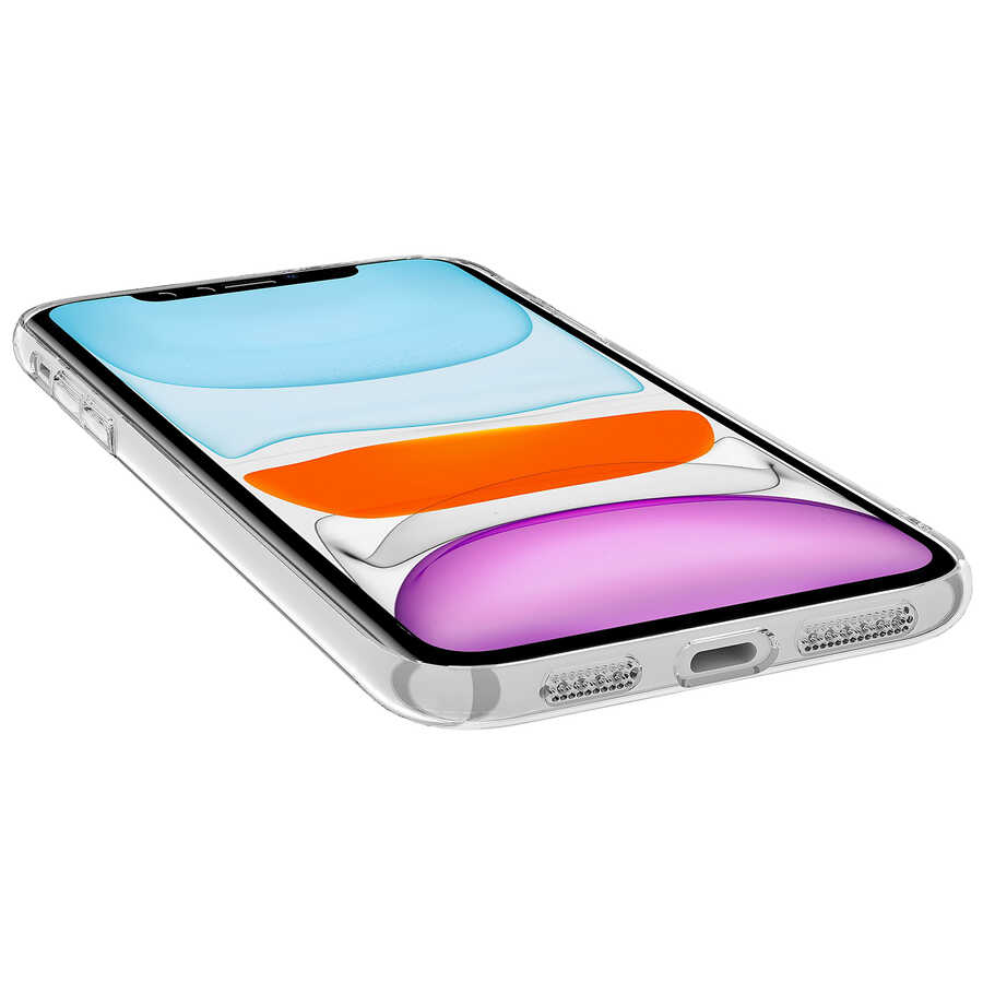 Apple iPhone 11 Kılıf Kamera Korumalı M-safe Sert PC Zore Porto Kapak - 2