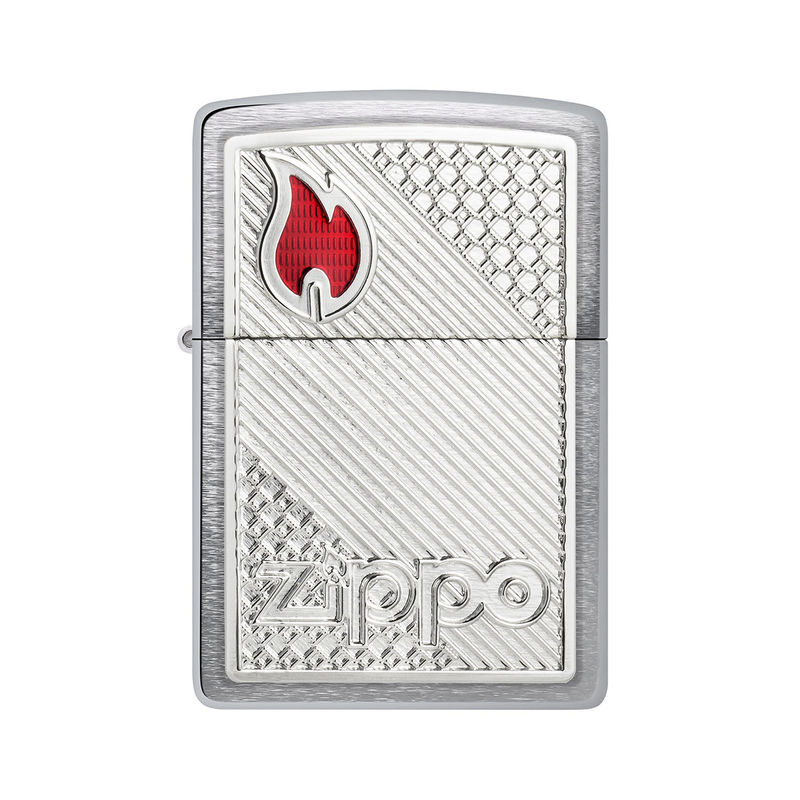 Buy Zippo Tiles Emblem Design Windproof Pocket Lighter Online