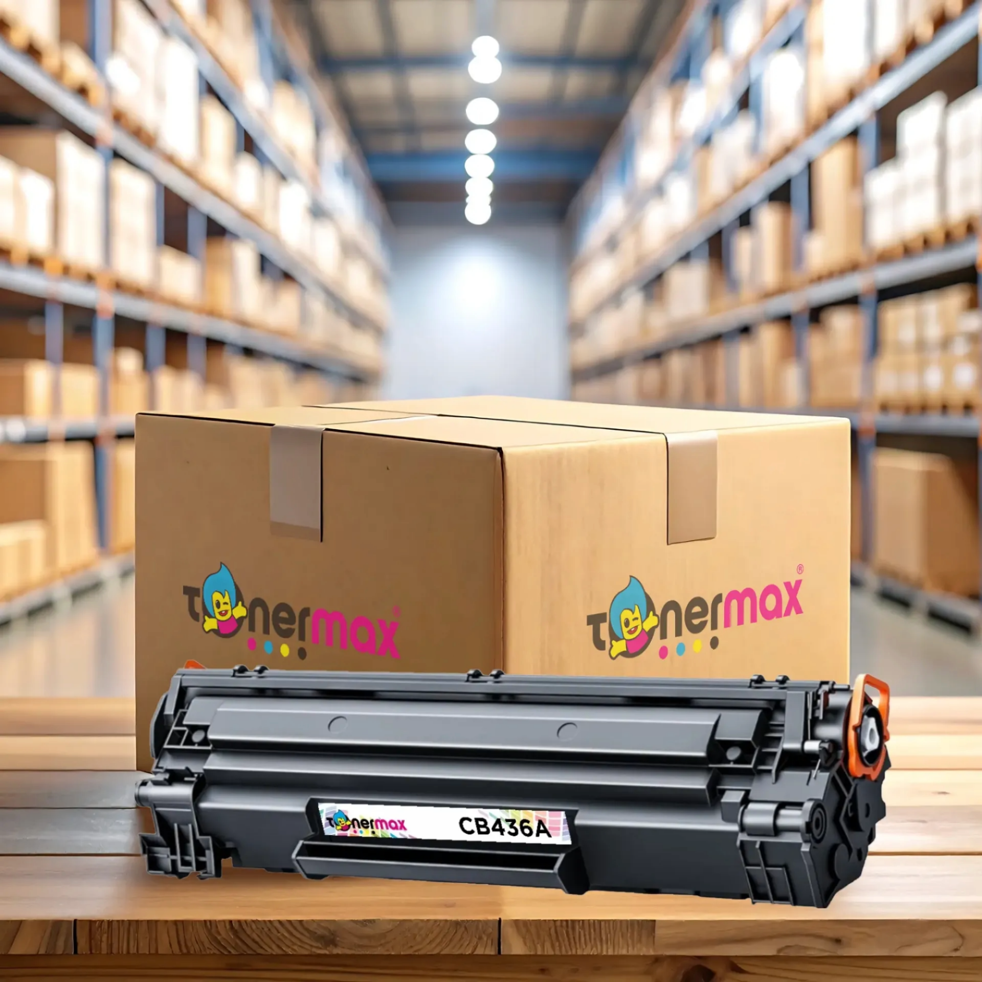tonermax® cb436a muadil toner — 20'li paket